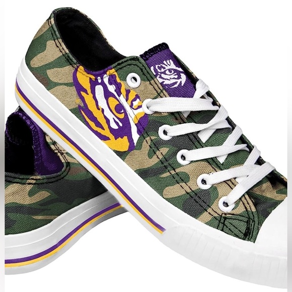 Foco LSU Camo Sneakers - Picture 3 of 16